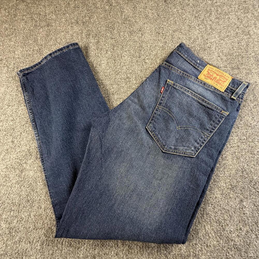 Levi's 505 Regular Straight Leg Men's Jeans W36 L32 #1555